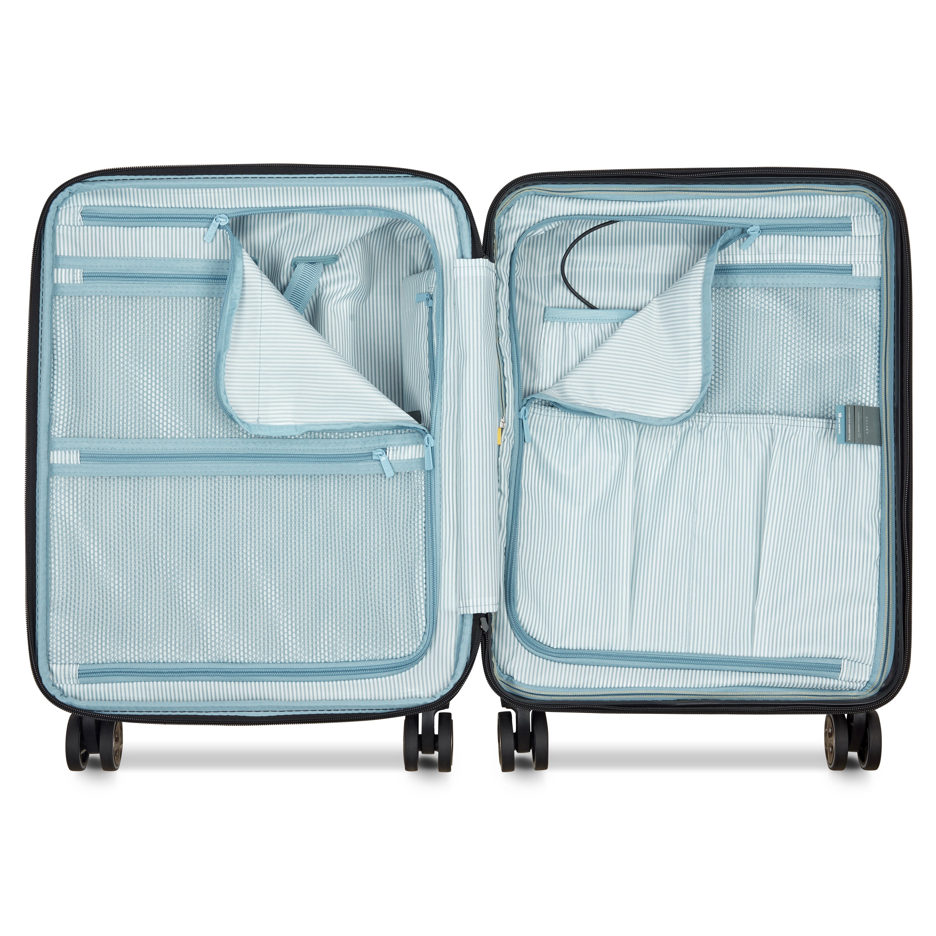 SHADOW 5.0| Trolley Cabina Slim Espandibile 55 CM ROSA CENERE