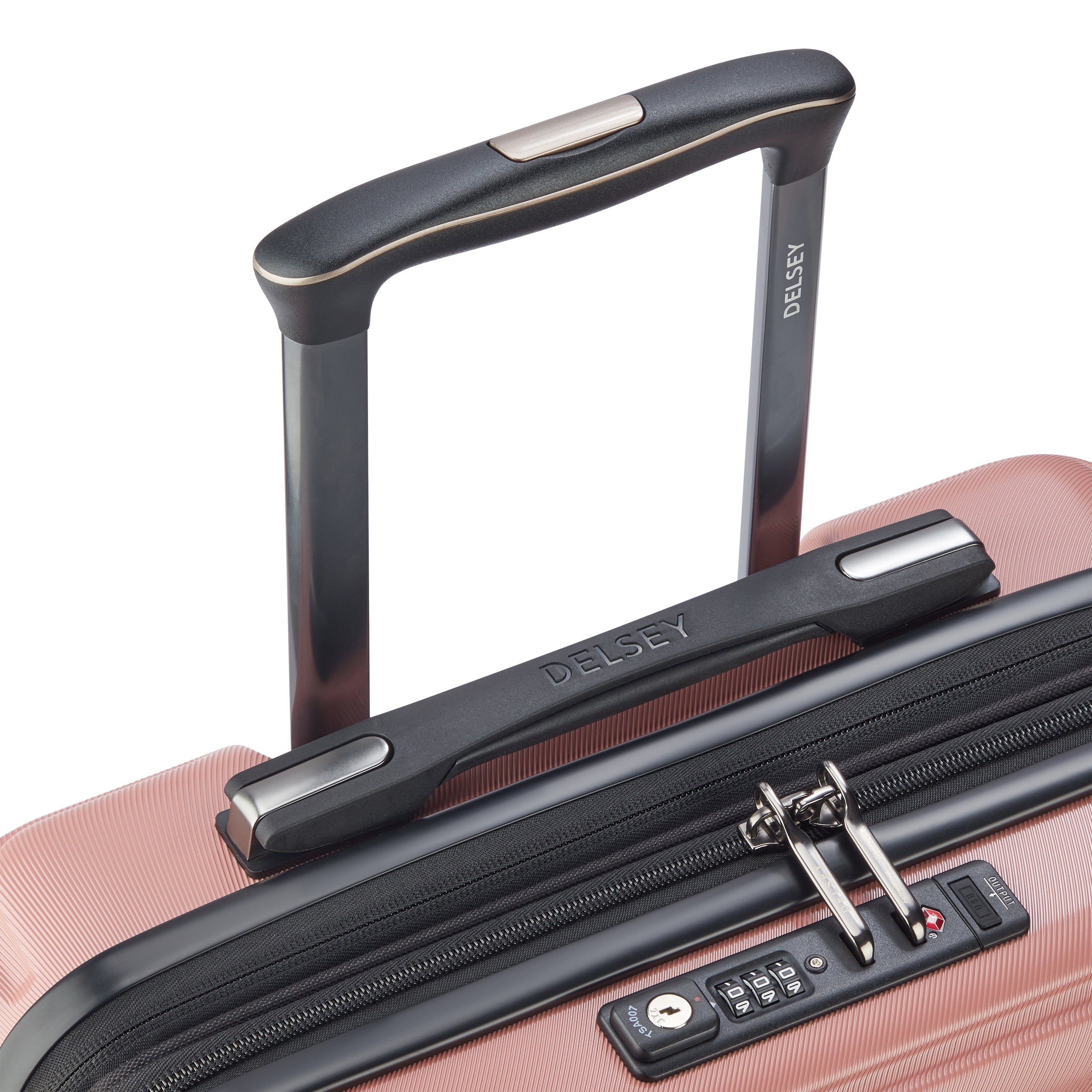 SHADOW 5.0| Trolley Cabina Slim Espandibile 55 CM ROSA CENERE
