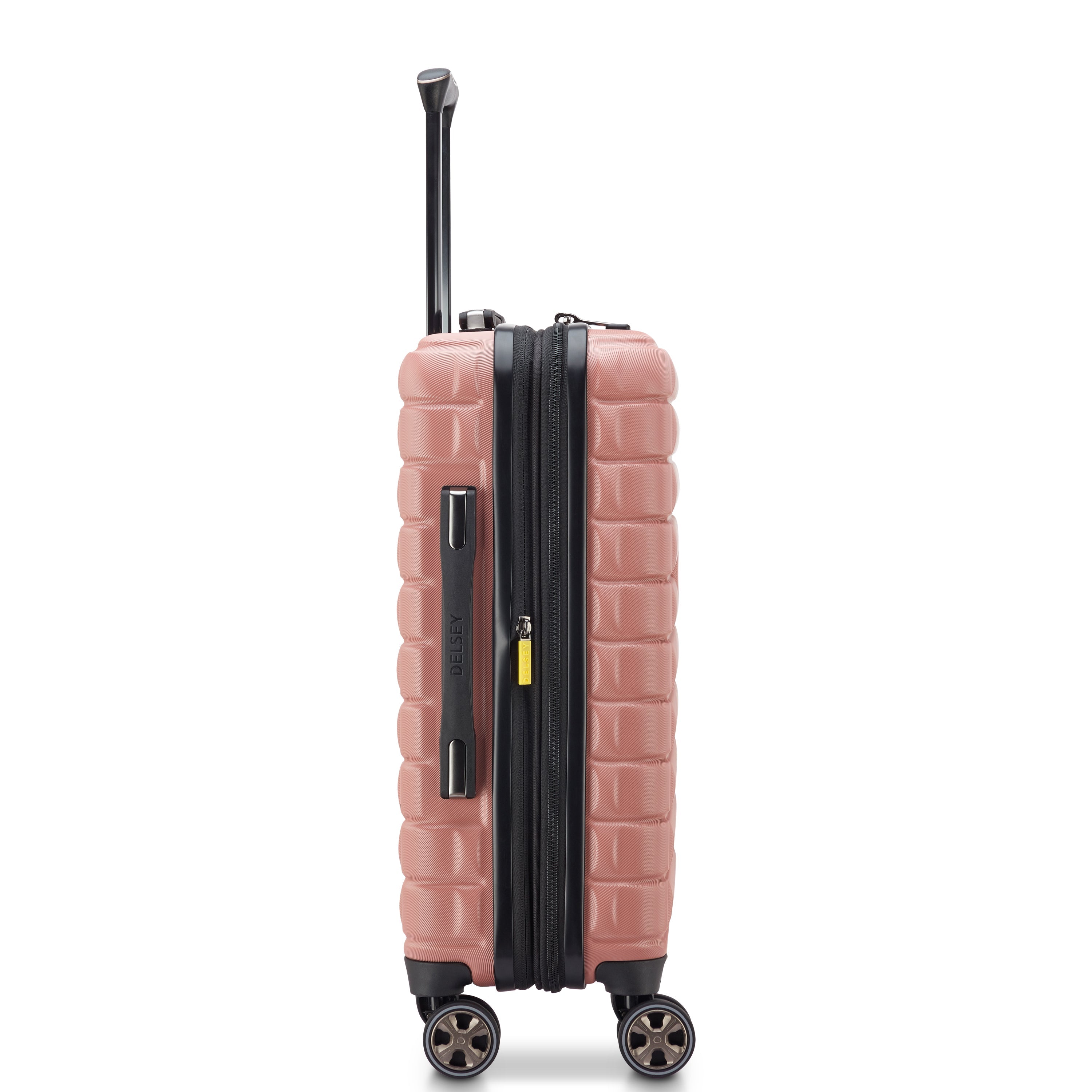 SHADOW 5.0| Trolley Cabina Slim Espandibile 55 CM ROSA CENERE