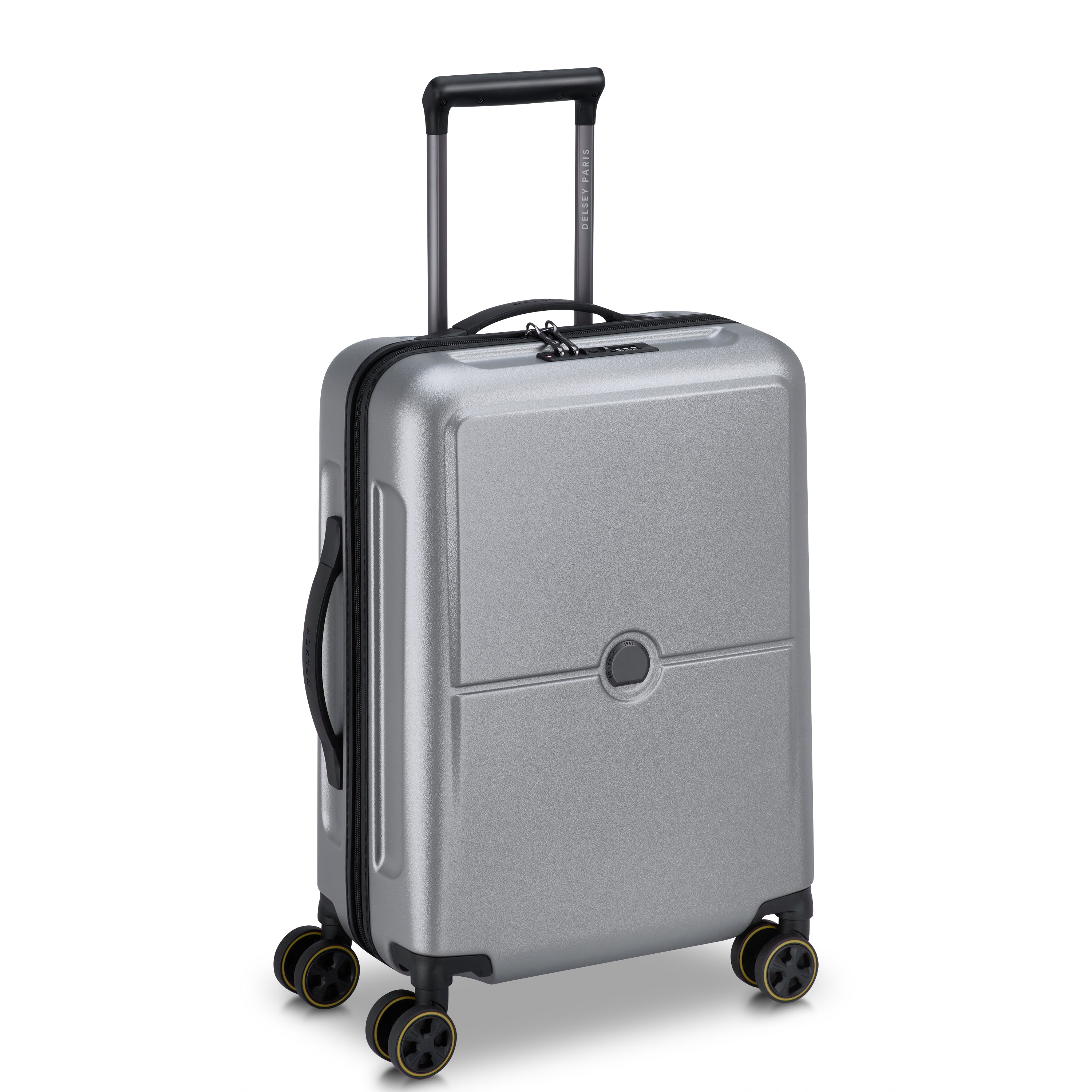 TURENNE 2.0| Koffer Kabine Slim 55 CM SILBER