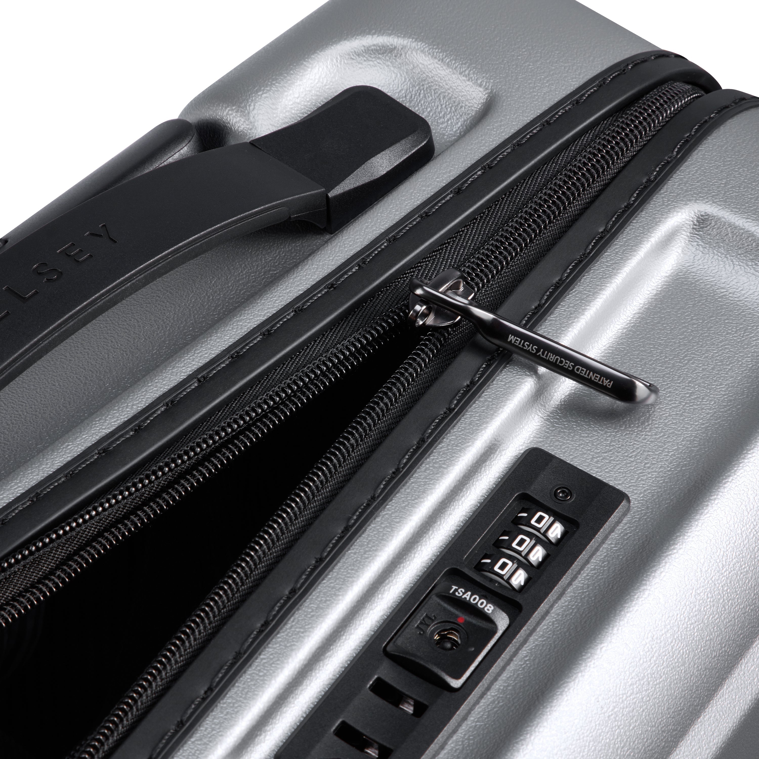 TURENNE 2.0| Koffer Kabine Slim 55 CM SILBER