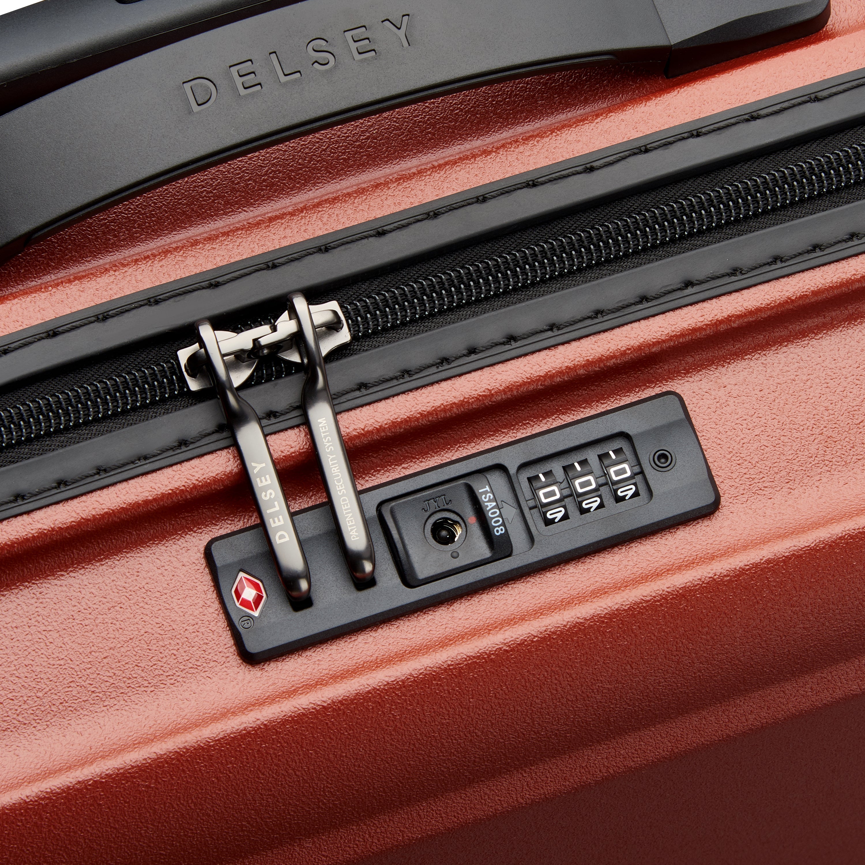 TURENNE 2.0| Suitcase Cabin slim 55 CM BRICK