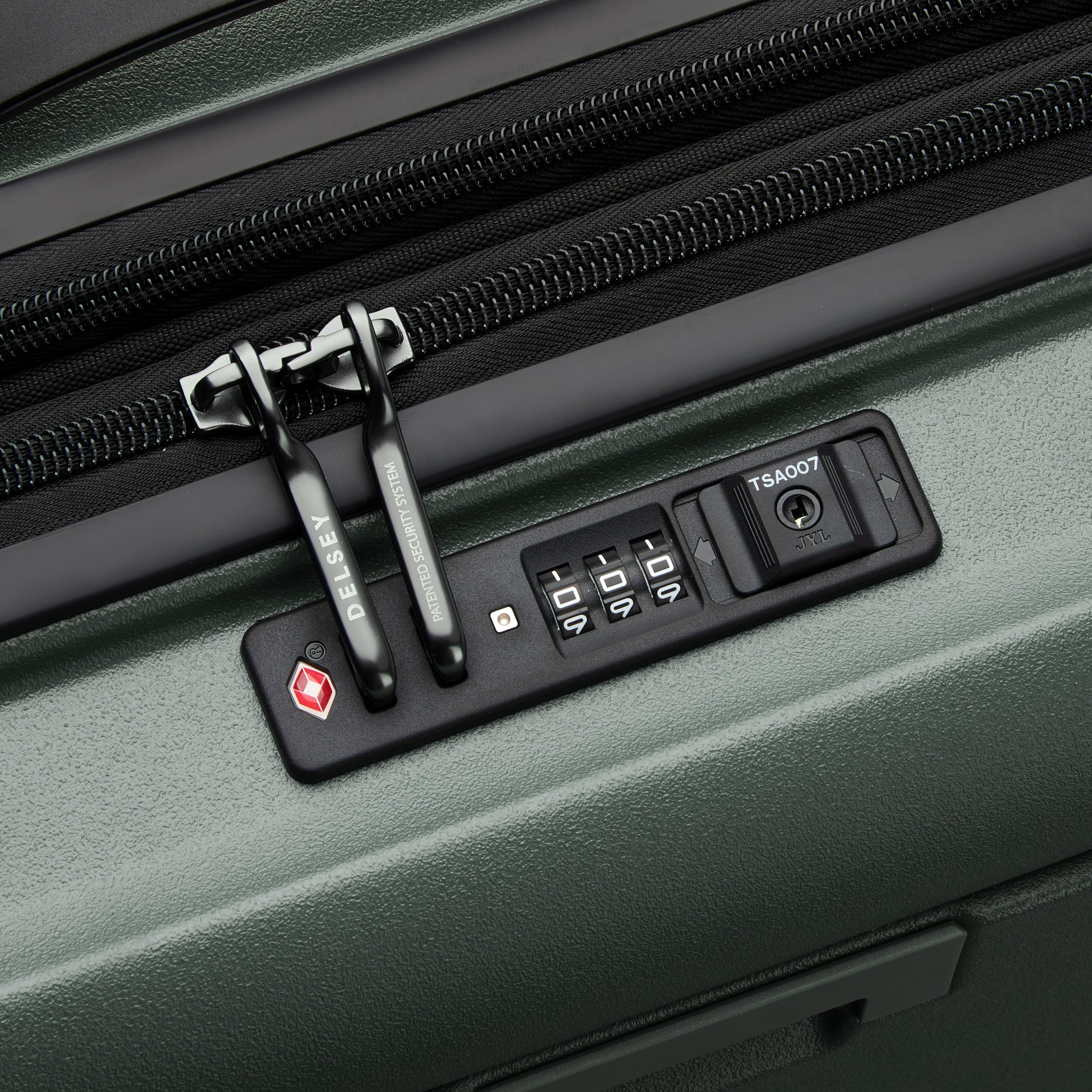 TURENNE 2.0| Suitcase Cabin Expandable 55 CM GREEN