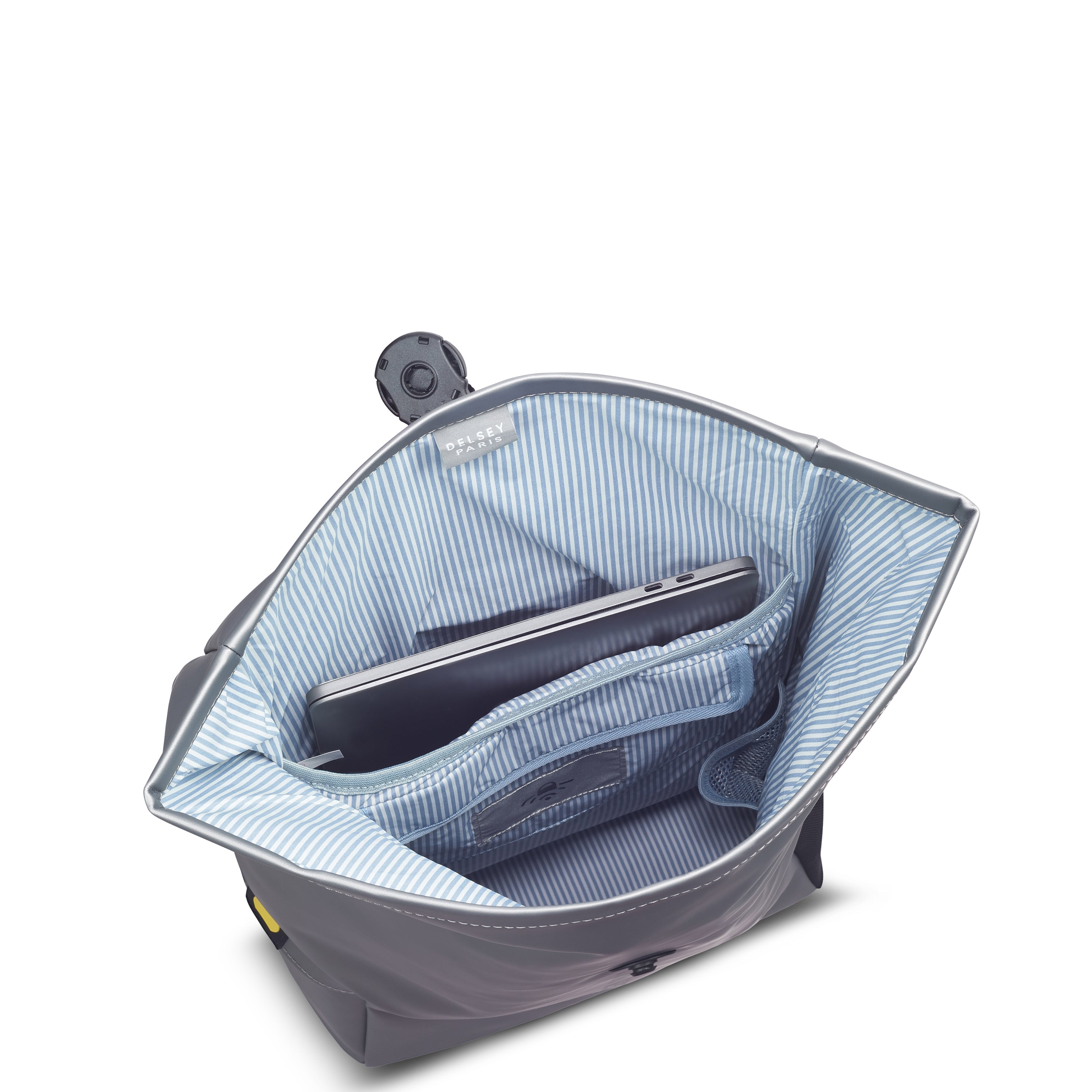 TURENNE SOFT| Roll-Top Backpack 25.76L SILVER