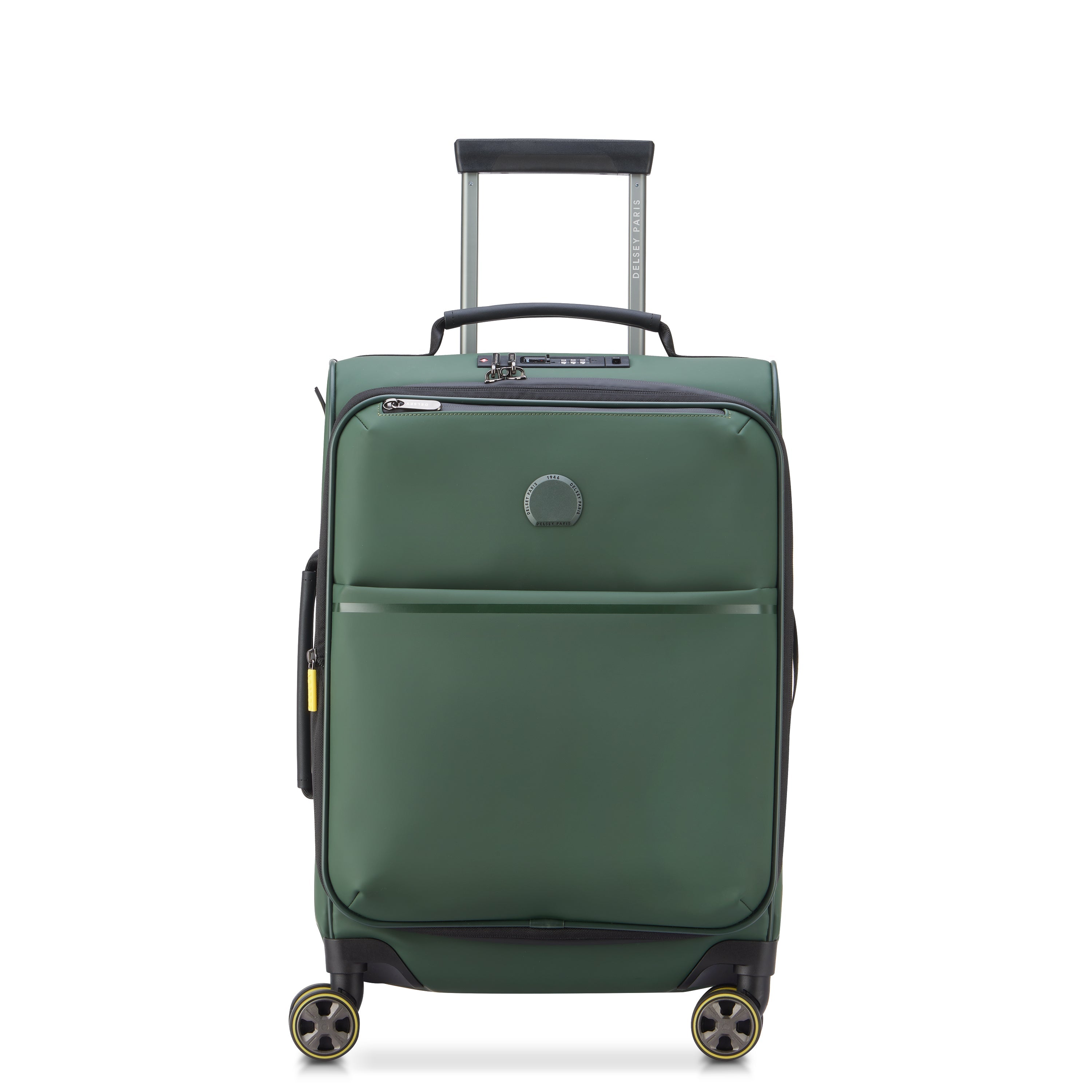 TURENNE SOFT| Suitcase Cabin Expandable 55 CM GREEN
