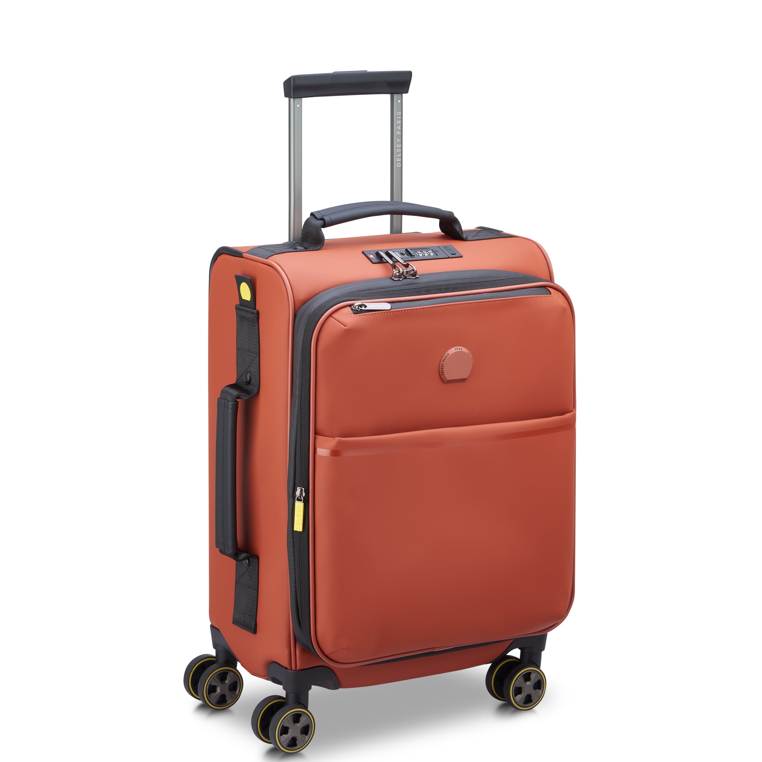 TURENNE SOFT| Valigia Cabina Espandibile 55 CM MATTONE