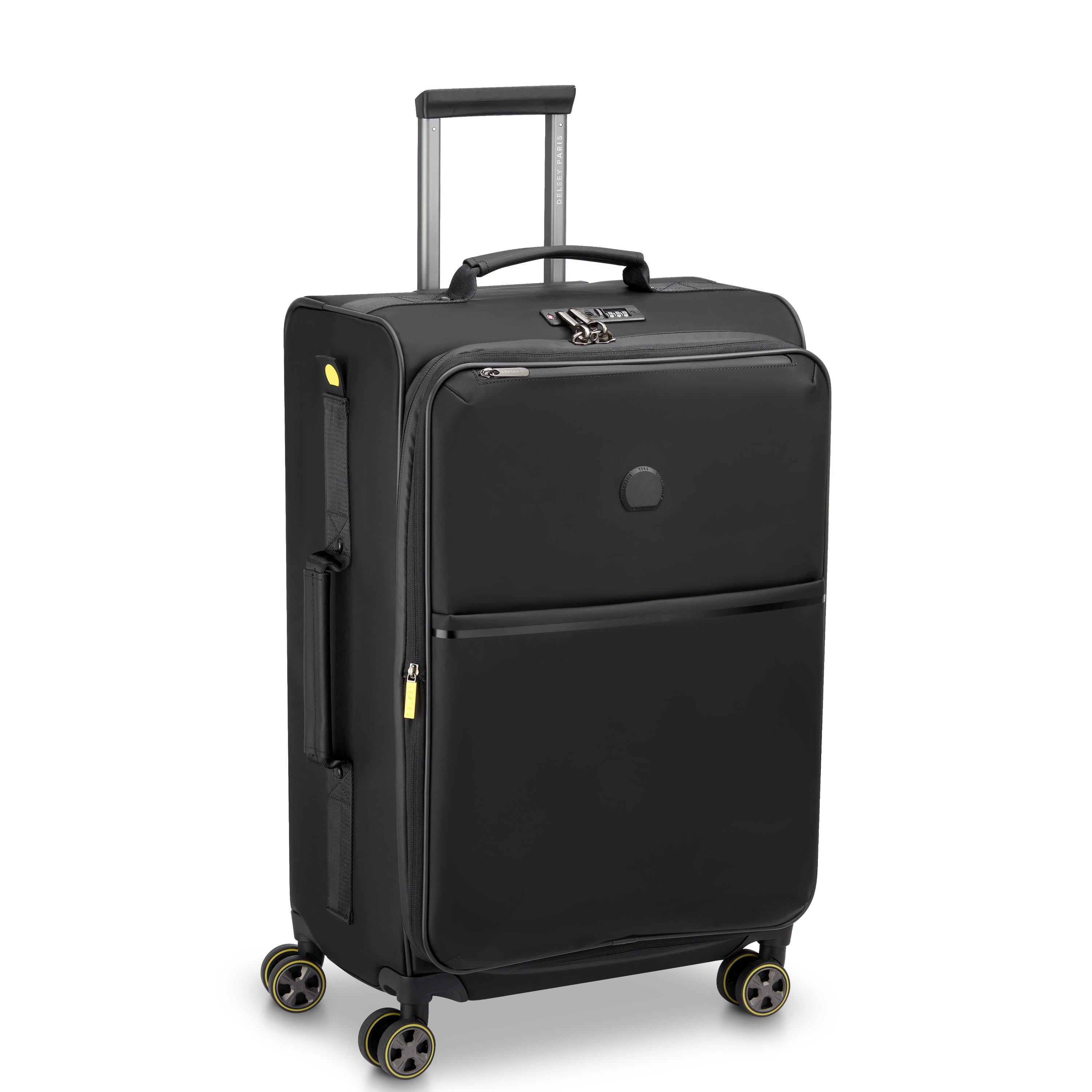 TURENNE SOFT| Valigia Stiva Espandibile 68 CM NERO