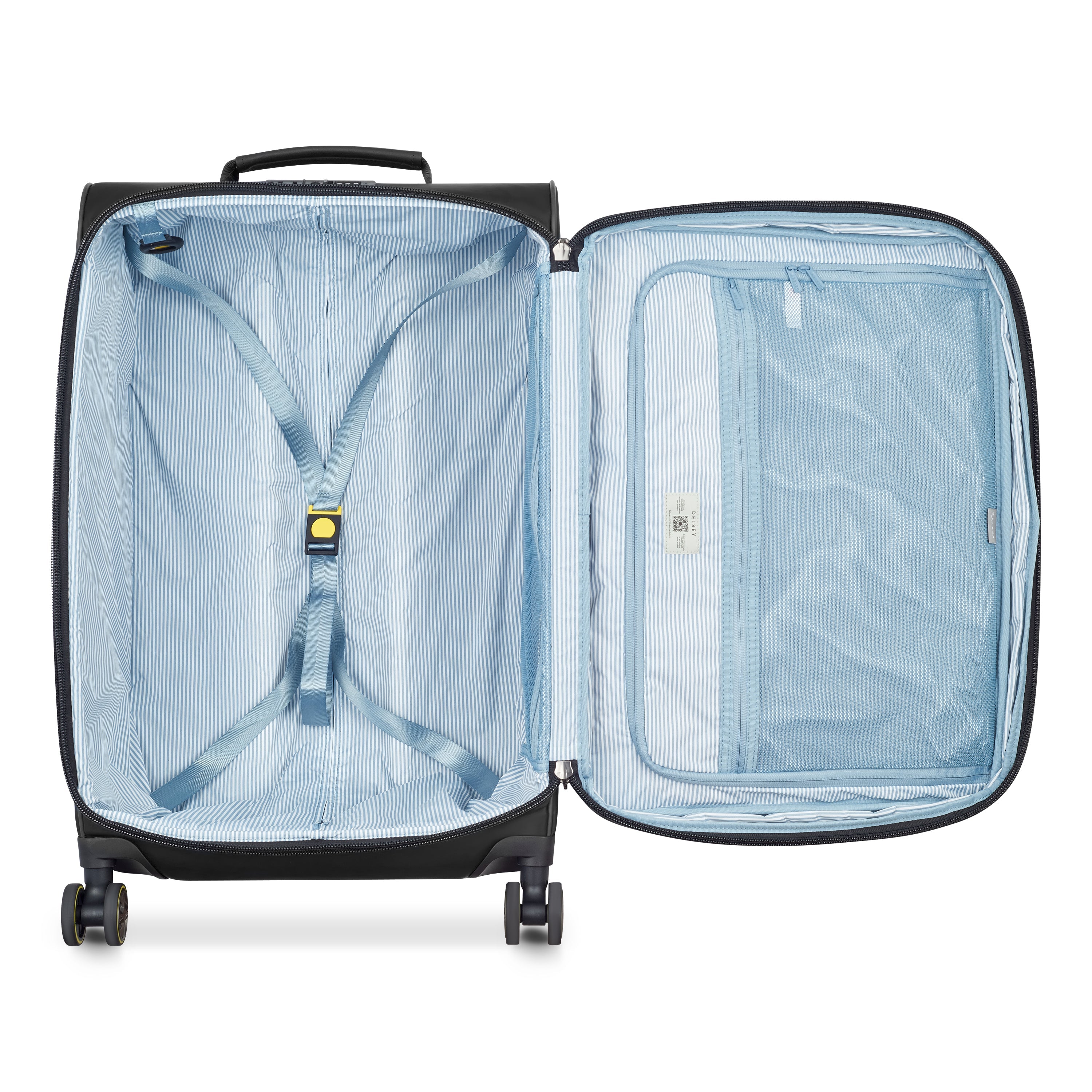 TURENNE SOFT| Valigia Stiva Espandibile 68 CM NERO