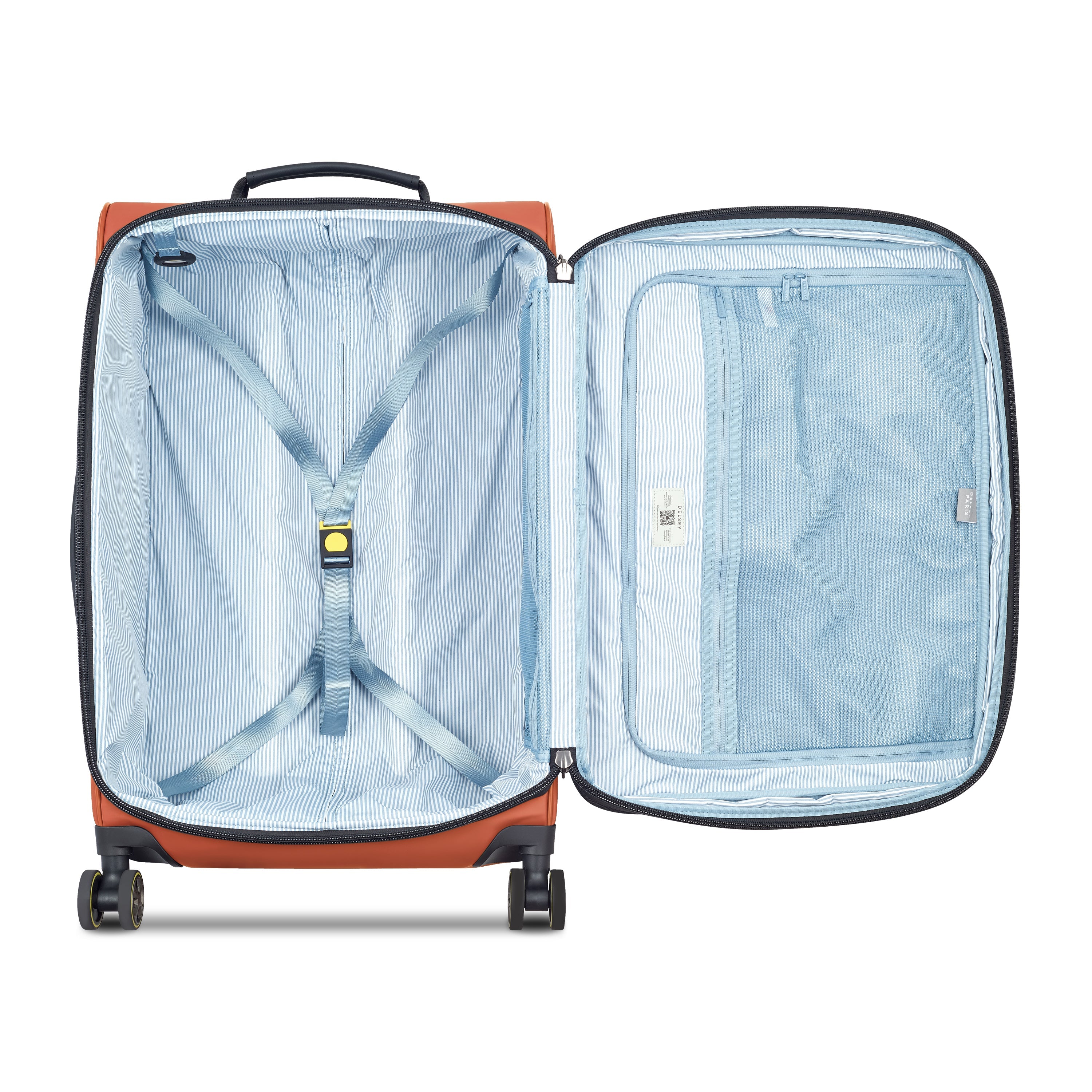 TURENNE SOFT| Koffer Aufgabe Erweiterbar 68 CM ZIEGELROT